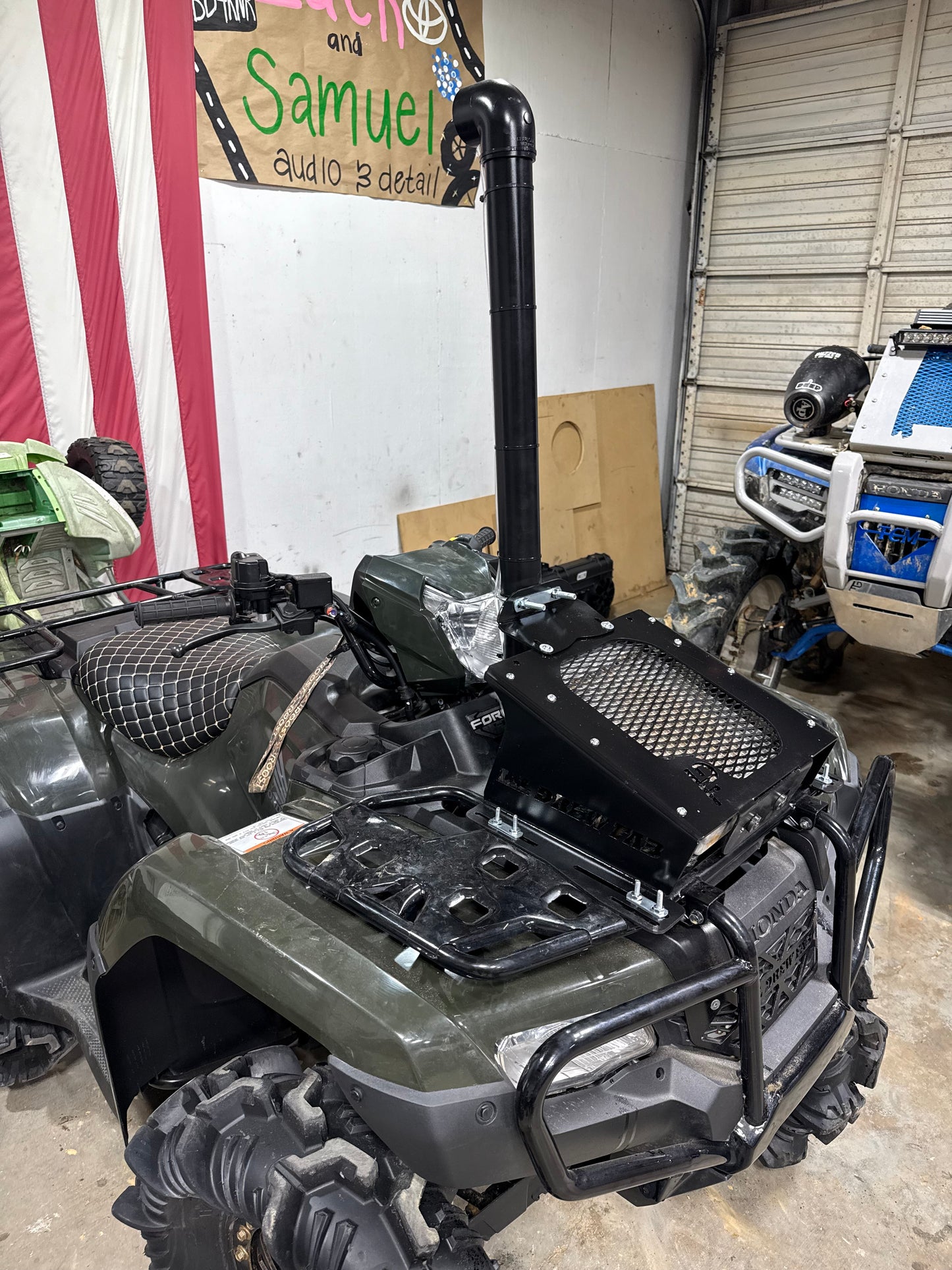 HONDA ATV RADIATOR RELOCATION KIT