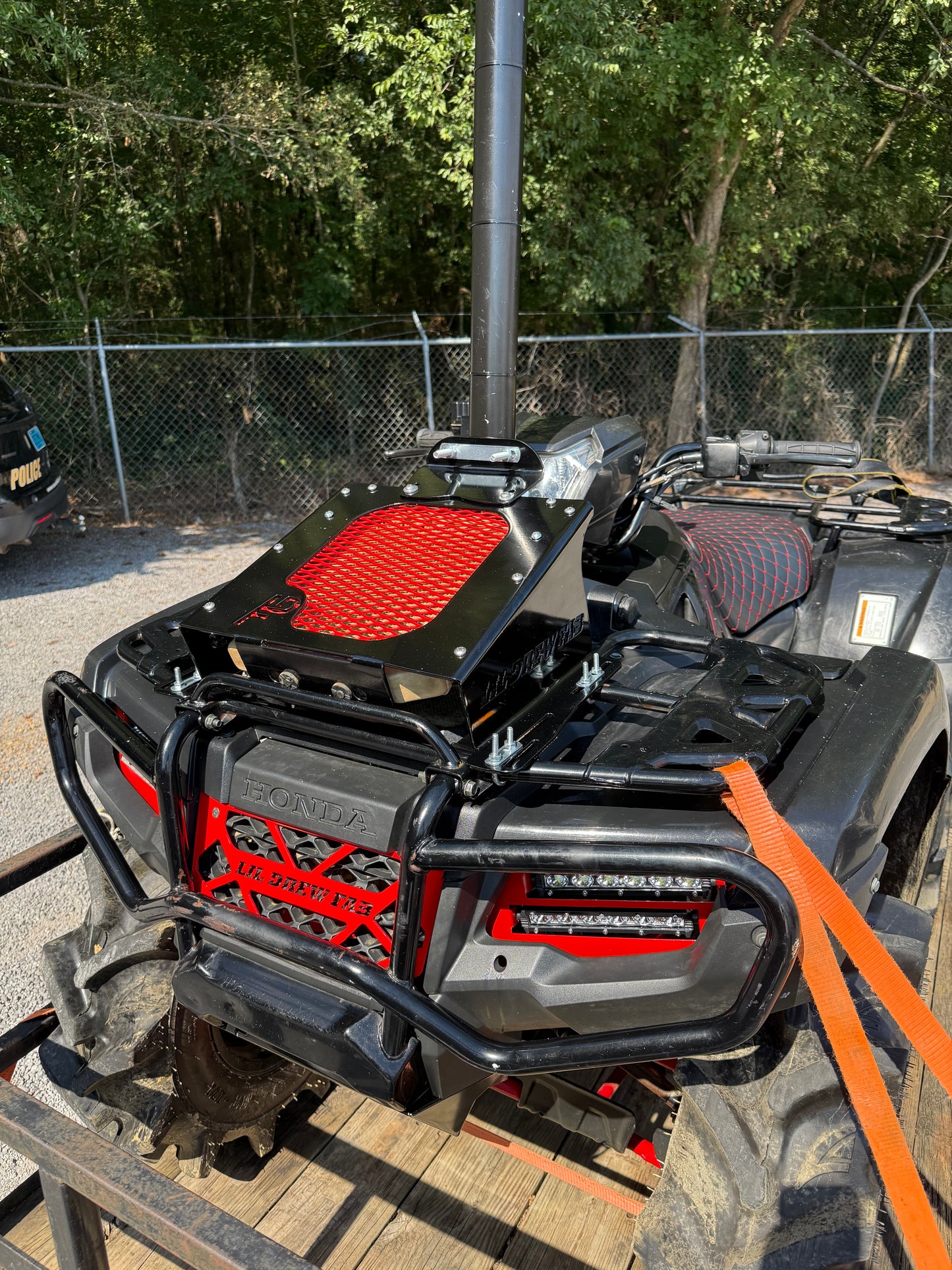 HONDA ATV RADIATOR RELOCATION KIT