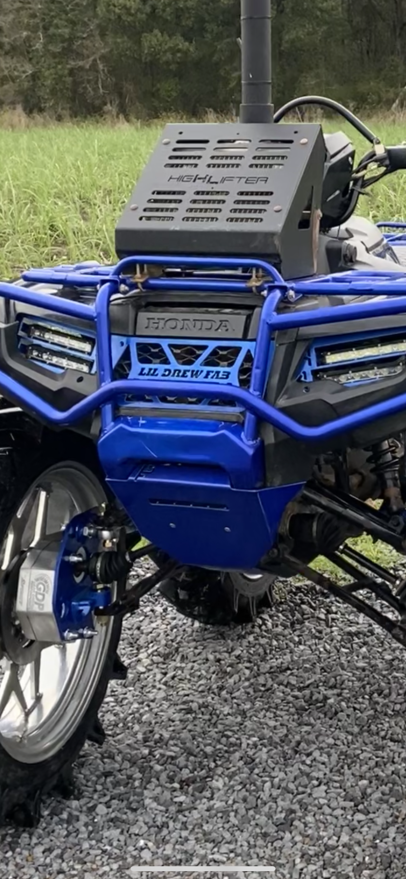 Honda ATV Skid Plate