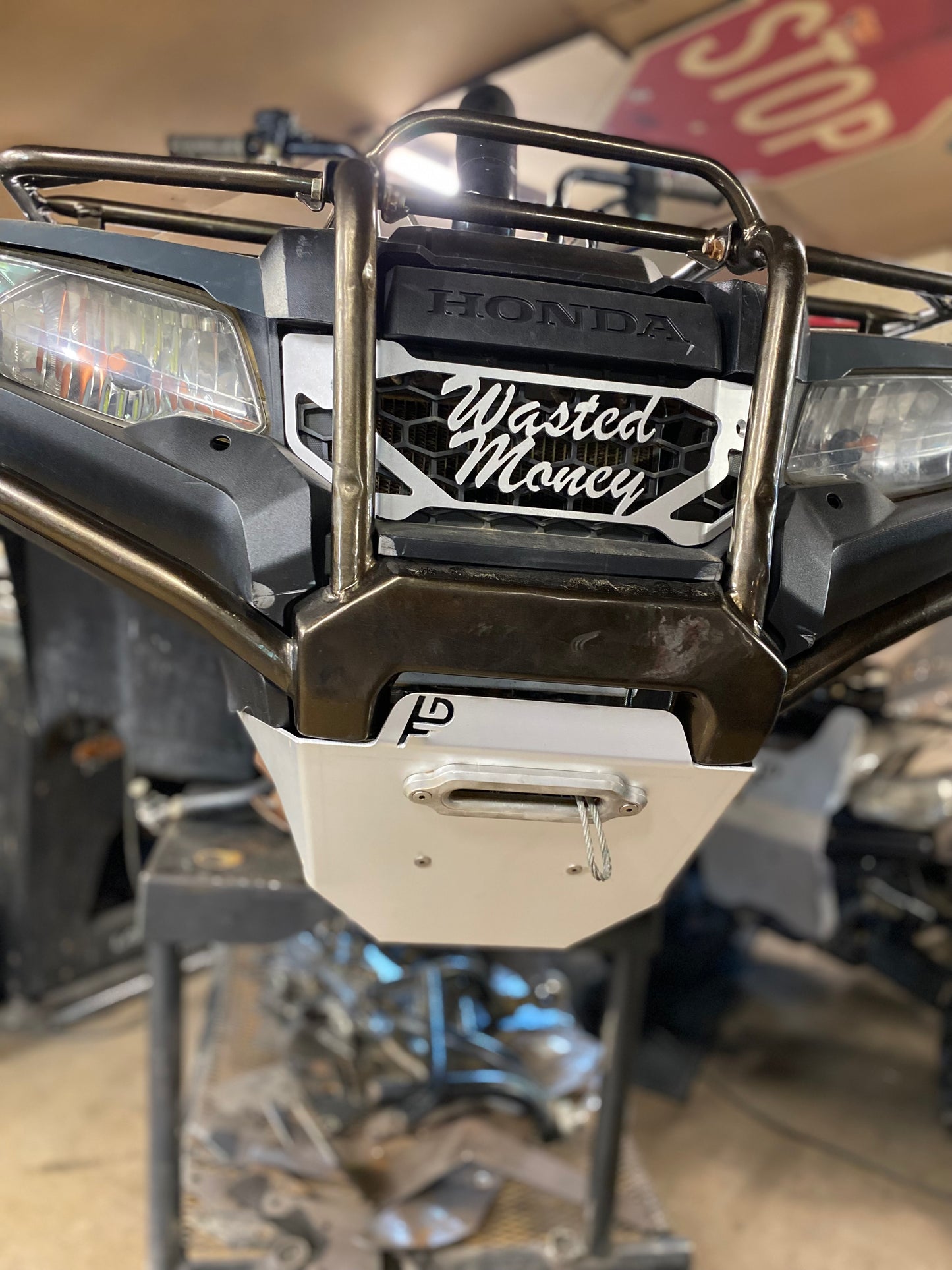 Honda ATV Skid Plate